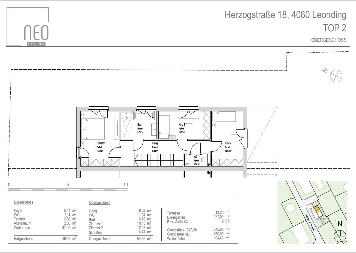 LEONDING - TOP 4 - Hochwertiges Schlüsselfertiges Doppelhaus in Toplage