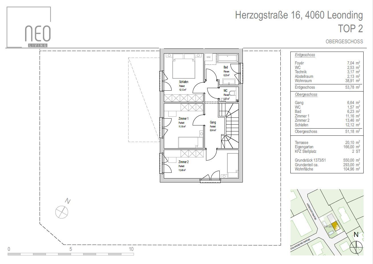 LEONDING - TOP 2 - Hochwertiges Schlüsselfertiges Doppelhaus in Toplage